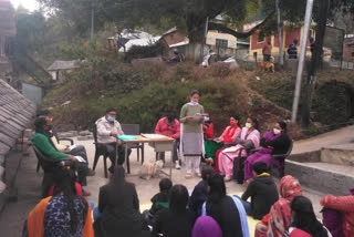 Program organized on AIDS awareness in Dhar Tatoh bilaspur