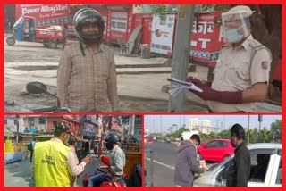 delhi covid 19 rules violation challan update