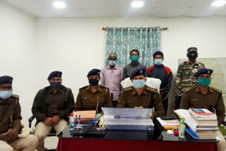 Four accused arrested for murder a person in chaibasa