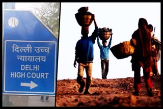 Delhi High Court  bonded labour  Delhi High Court hearing on bonded laborers  arrears of wages bonded laborers matter  bonded labour wages Delhi High Court