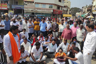 bus stand not inaugurated by last 2 years: Locals calls protest in site