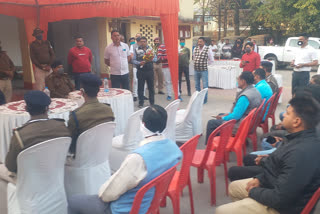 Meeting organized in railway branch in jamshedpur