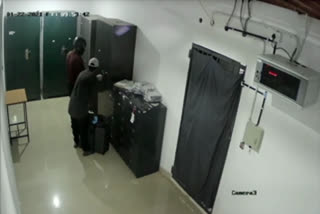theft at Muthoot Finance Office; cc tv footage