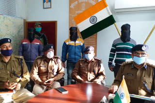 three inter-district motorcycle thief gang people arrested in simdega