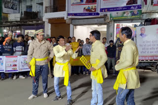 Message in the public arena in honor of women through nukkad natak