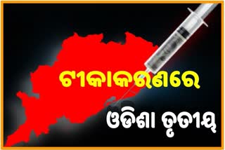 ସର୍ବଭାରତୀୟ ଟୀକାକରଣ ରେସରେ ଓଡିଶା ତୃତୀୟ