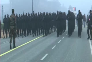 Republic Day parade rehearsal