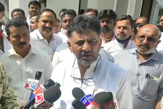 KPCC president DK Shivakumar Reaction MLA Sowmya Reddy Case