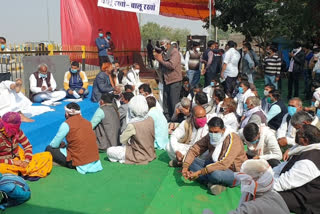 Rajya Sabha MP Kirori Lal Meena protest, dausa latest hindi news