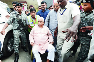 Lalu Yadav will be shifted to AIIMS in Delhi