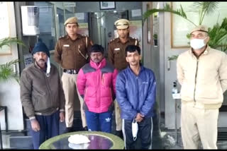 Arrested a receiver including two accused in a house robbery case in Lodhi Colony