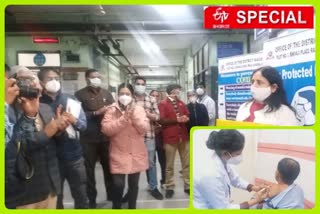 corona vaccination in delhi  corona vaccination delhi  corona vaccination promotion  corona vaccination promotion arrangements  Acharya Bhikshu Hospital Delhi  Acharya Bhikshu Hospital corona vaccination