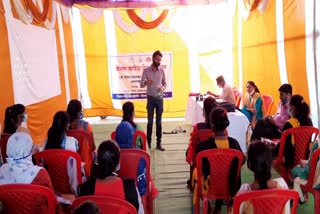 e cancer camp organized in dantewada district hospital