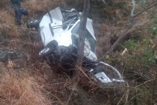 two person died on road accident in Surangani of Chamba