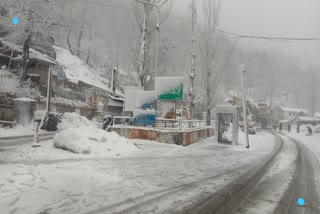 jammu and kashmir: Fresh snowfall shuts Jammu-Srinagar highway