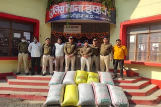 Police seize Hemp in Sehore