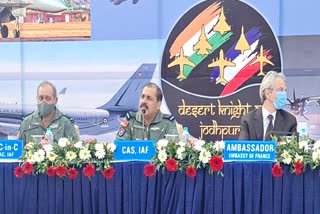 Desert Night-21 Latest News,  Air Chief Marshal Rakesh Singh Bhadoria