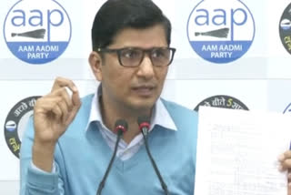 AAP demand to Adesh gupta in delhi corporation fund cases