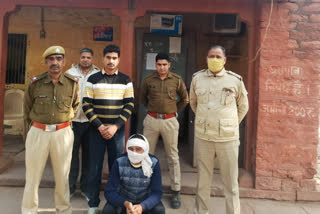 धौलपुर अपराधी कल्ला गुर्जर गिरफ्तार,  पुलिस अपराध विरुद्ध अभियान,  Dholpur police action,  Dholpur criminal Kalla Gurjar arrested