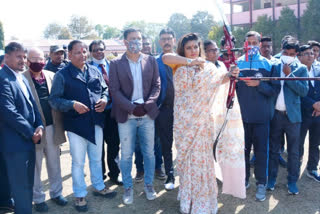 District archery competition started in Ranchi