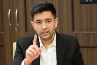 Raghav Chadha reached court in demolition case at DJB headquarters