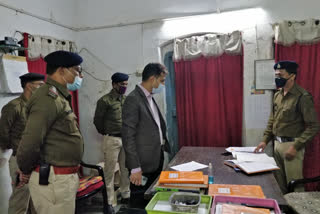 SP Prashant Aggarwal inspected civil line police station