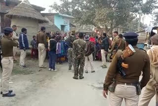Villagers attacked on police