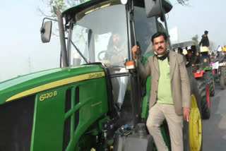 Arjun chautala tractor rally