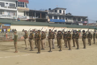 Parade rehearsal start in Hamirpur for Republic Day celebrations