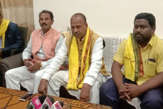 Press conference of Gondwana Ganatantra Party National President Tuleshwar Singh Markam