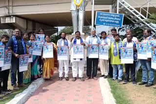 maala mahandu association dharna, tankbund