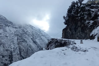 heavy snowfall in chamba