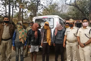 Police arrested 4 accused in murder case in Mayurbhanj