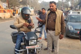 Vehicle checking campaign in Sitamarhi