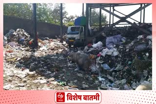 Rajgurunagar police station garbage problem