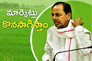cm kcr review on agriculture issues in telangana
