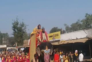 Tapasavi's grand procession