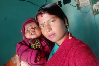 Married woman with child missing in Giridih
