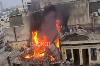 WATCH: Fire engulfs Delhi guest house