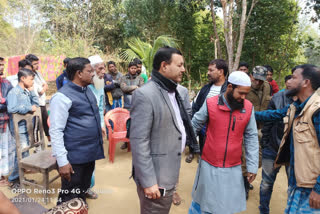 karimganj situation visit siddik ahmed_