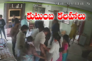 clashes between two families, vanasthalipuram