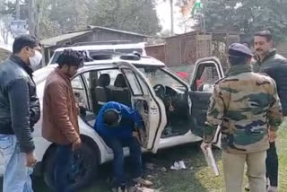 stf seased 40 kg ganja from a car door and other chambers