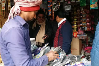 Raids in shops in patna