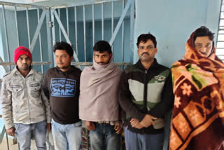 Three arrested for drinking and selling liquor in jamui