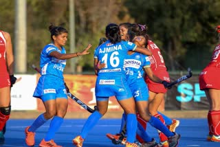 India junior womans hockey team beat Chile 5-0 in the hockey series