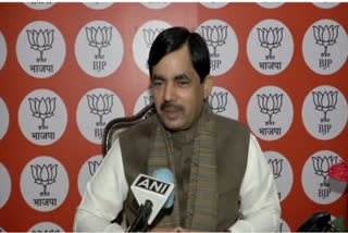 BJP spokesperson Shahnawaz Hussain