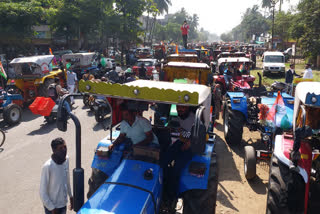 tractor rally from shahjahanpur to manesar