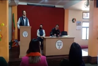 BJP Mizoram Pradesh kickoffs their AMC campaign