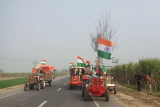 Police keeping watch on every farmer going to Delhi for tractor parade