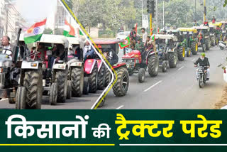 farmers tractor rally,  rajasthan news